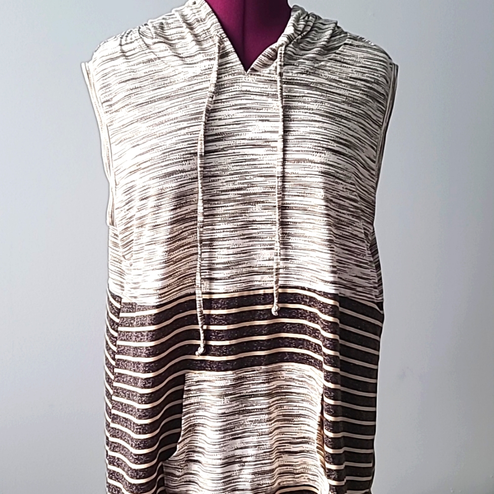 Striped Hooded Tank- LLR Brittany